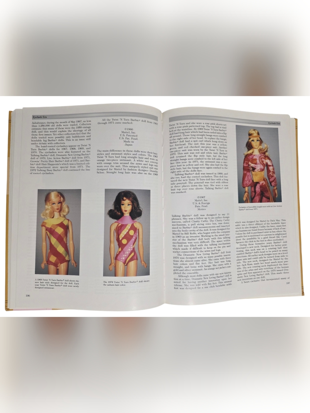 The Story of Barbie Second Edition Hardcover - Yellow Cover - Picture 4 of 5